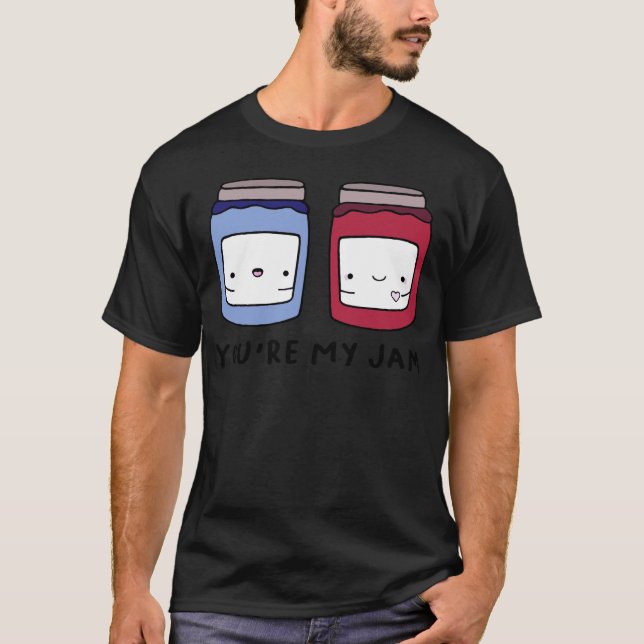 Youre My Jam retro girl T-Shirt (Vorderseite)