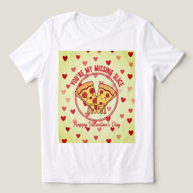 "You're My Missing Slice" Premium Tri-Blend Tee (Design Vorderseite)