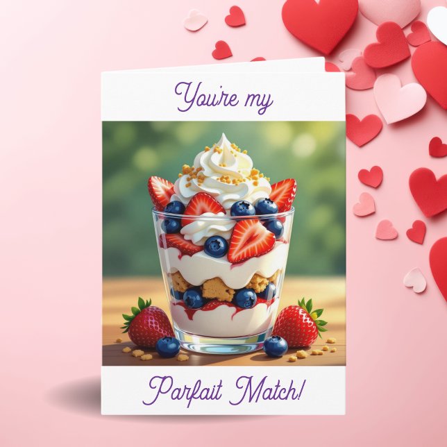 You're My Perfect Match | Happy Valentine's Day Karte (Von Creator hochgeladen)