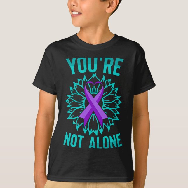 Youre Not Alone Premium  T-Shirt (Vorderseite)