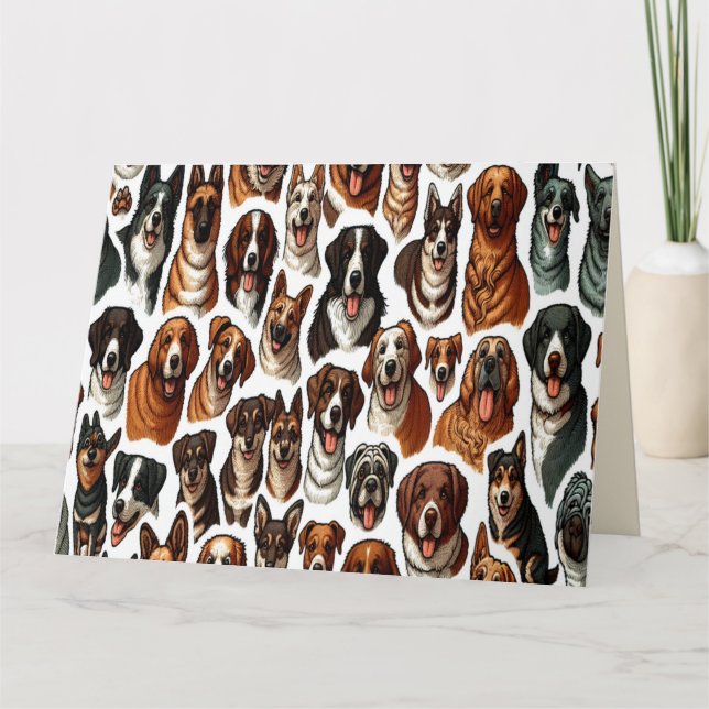 You're so Dog-Gone Special Mother's Day Card Karte (Vorderseite)