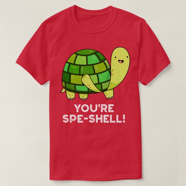 Youre Speshell Süße Tier Tortoise Puff 1 T-Shirt (Design vorne)