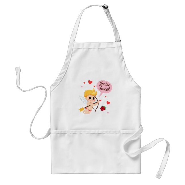 "You're Sweet" Cupid Apron Schürze (Vorne)