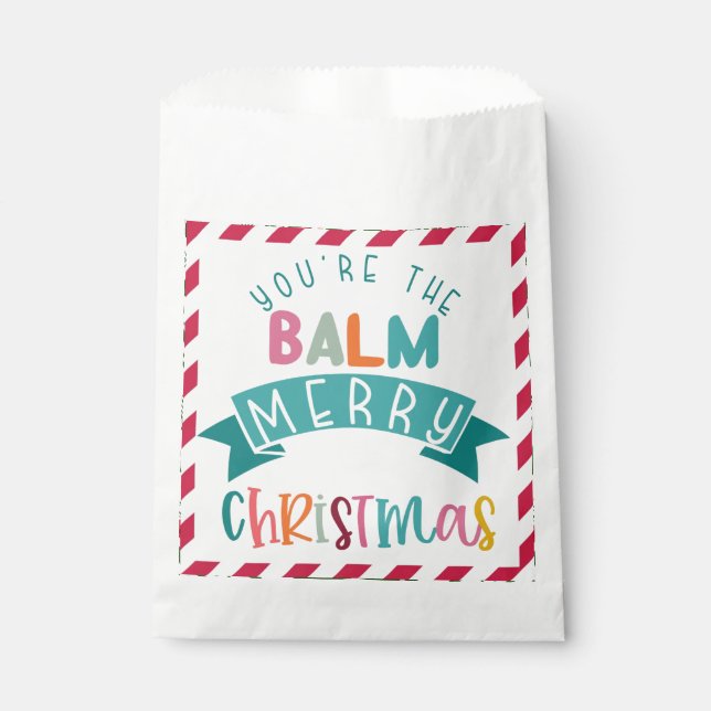 you're the balm merry Christmas gift Note Card Geschenktütchen (Vorderseite)