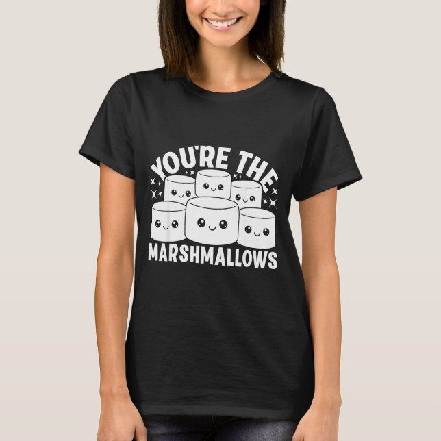 You're The Marshmallows To My Hot Cocoa Valentine' T-Shirt (Vorderseite)