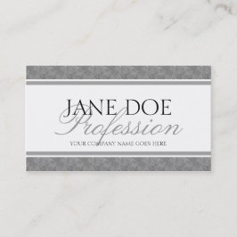 YourJobTitle Skript-blaues klassisches Visitenkarte