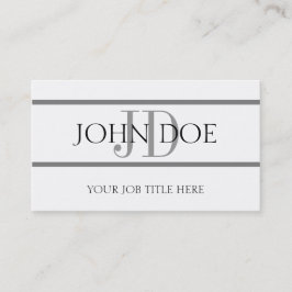 YourJobTitle Stripes W/W Visitenkarte