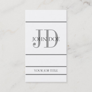 YourJobTitle vertikales W/W Visitenkarte