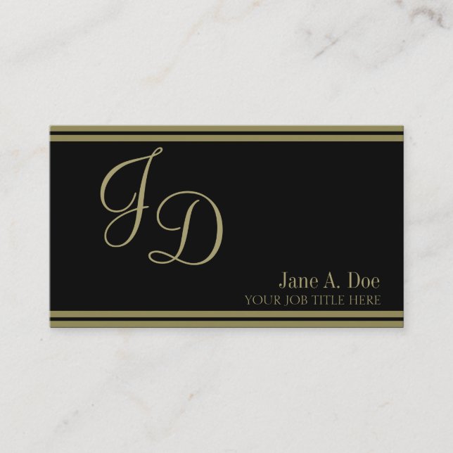 YourProfession extravagantes Visitenkarte (Vorderseite)