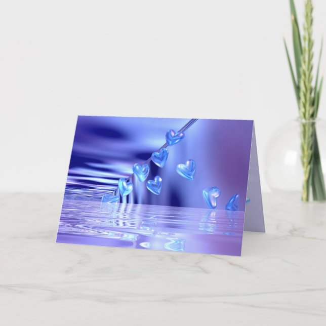 Yours Bluely Karte (Vorderseite)