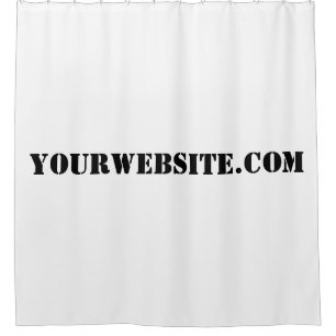 YourWebSite.com Duschvorhang