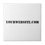 YourWebSite.com Fliese<br><div class="desc">"YourWebSite.com" Ersetzen Sie die .com-Adresse durch Ihre Webadresse. Fügen Sie einen anderen Slogan oder Text hinzu.</div>