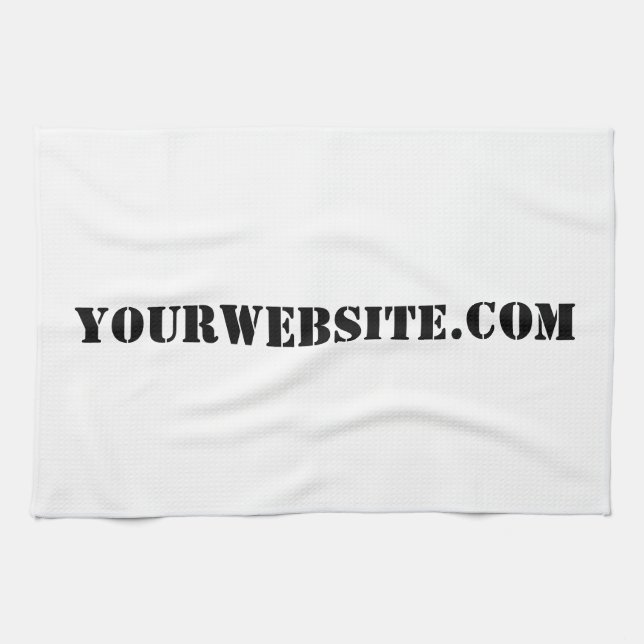 YourWebSite.com Geschirrtuch (Horizontal)