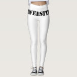 YourWebSite.com Leggings<br><div class="desc">"YourWebSite.com" Ersetzen Sie die .com-Adresse durch Ihre Webadresse. Fügen Sie einen anderen Slogan oder Text hinzu.</div>