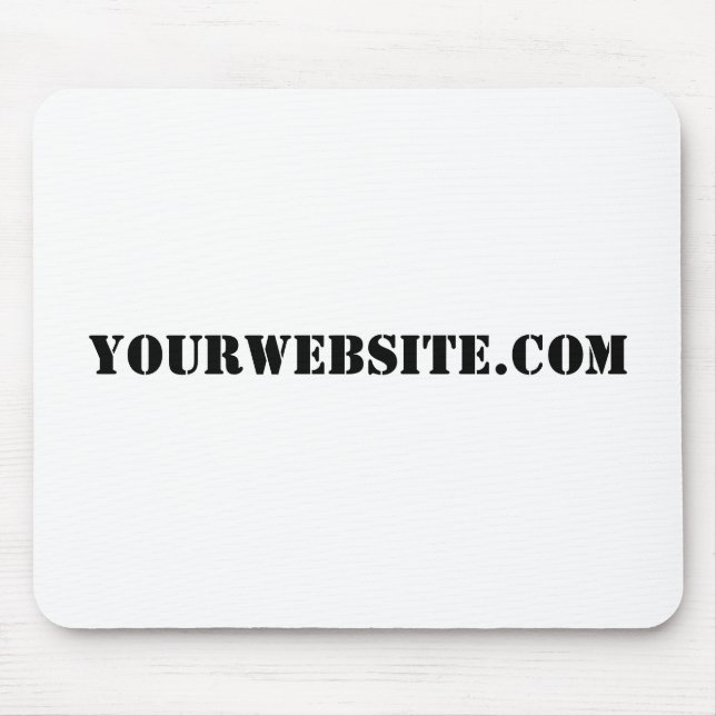 YourWebSite.com Mousepad (Vorne)