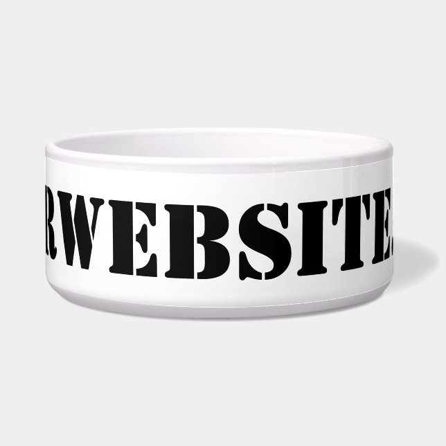 YourWebSite.com Napf (Vorderseite)
