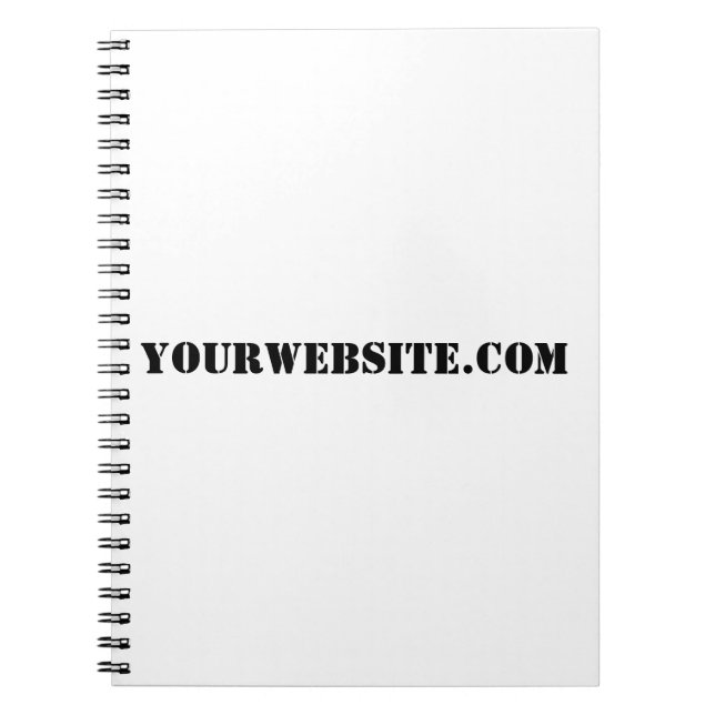 YourWebSite.com Notizblock (Vorderseite)