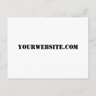YourWebSite.com Postkarte