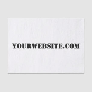 YourWebSite.com Seidenpapier