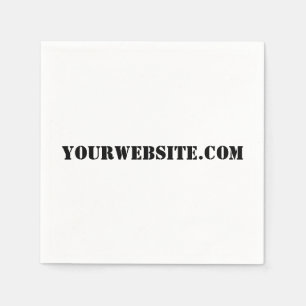 YourWebSite.com Serviette