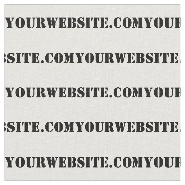 YourWebSite.com Stoff (Nahaufnahme)
