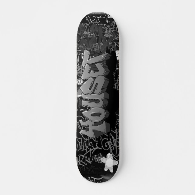 Yousef Graffiti Personalisiert Skateboard (Vorne)