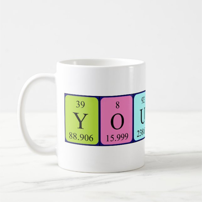 Youssra Periodenname Tasse (Links)