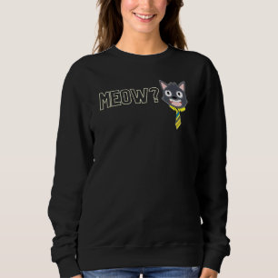 Youth Denis Business Cat Liebe Kitty Merch Sweatshirt