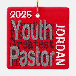 Youth Pastor Extraordinaire CUSTOM Keramikornament