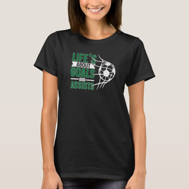 Youth Soccer Boys  Soccer for Men Women T-Shirt (Vorderseite)