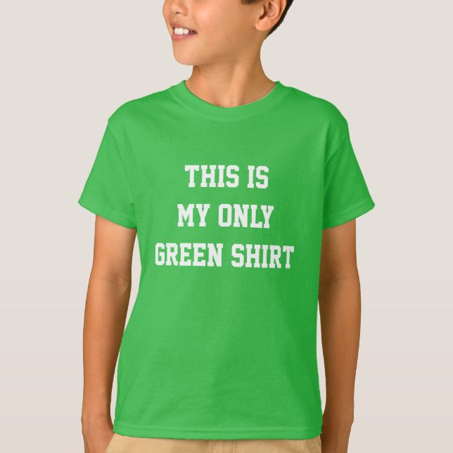 Youth St. Patricks T - Shirt (Vorderseite)