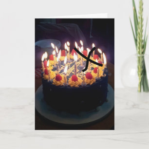 "Youthful" Präsident Trump Geburtstagskarte Karte