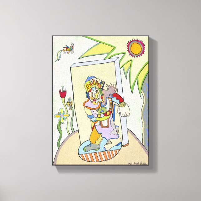 "Youthman" von Ruchell Alexander Leinwanddruck (Vorderseite)