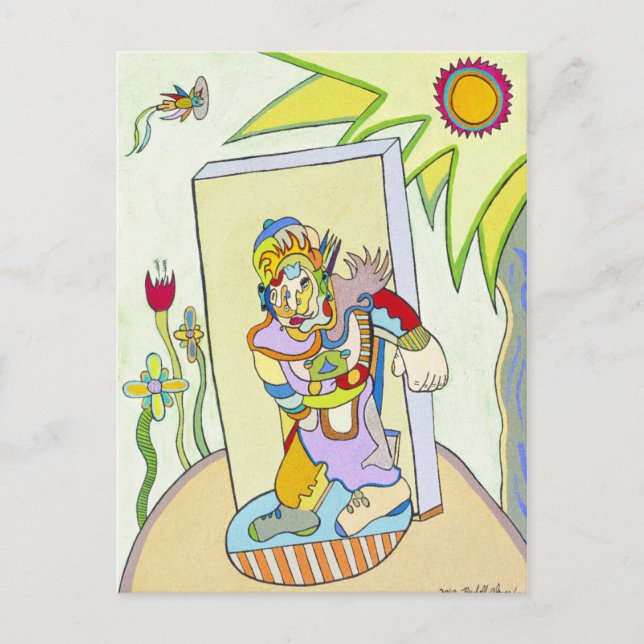 "Youthman" von Ruchell Alexander Postkarte (Vorderseite)