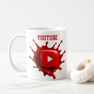 YouTube-Bild-Stil-Tasse Kaffeetasse