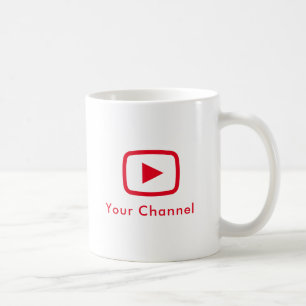 Youtube Channel Name Custom Kaffeetasse