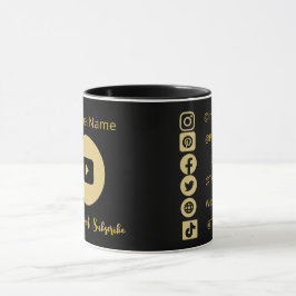 YOUTUBE CHANNEL SOCIAL MEDIA IST VLOGGER DUNK MODE TASSE