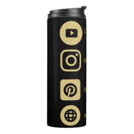 YOUTUBE CHANNEL SOCIAL MEDIA IST VLOGGER DUNK MODE THERMOSBECHER