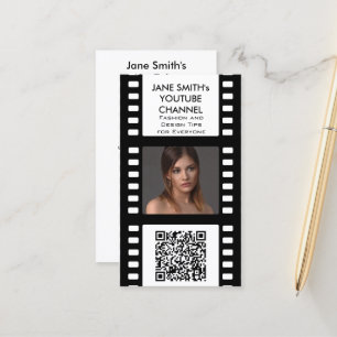 YouTube Channel Werbeaktion Card - Filmmotiv Terminkarte