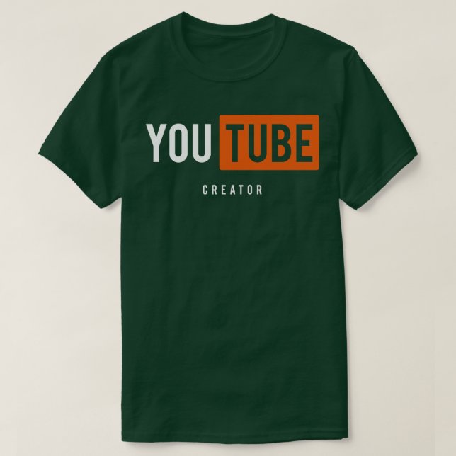 Youtube Creator T-Shirt (Design vorne)