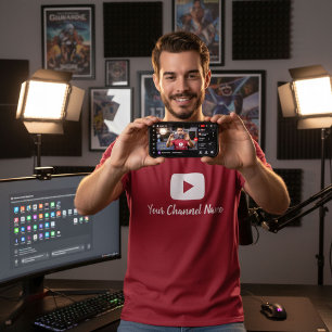 Youtube-Kanal Youtuber Vlogger T-Shirt