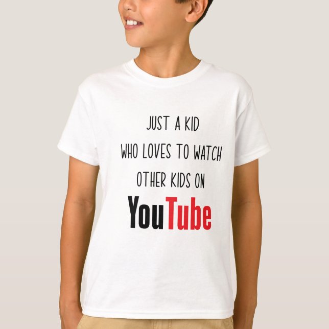 Youtube T-Shirt (Vorderseite)