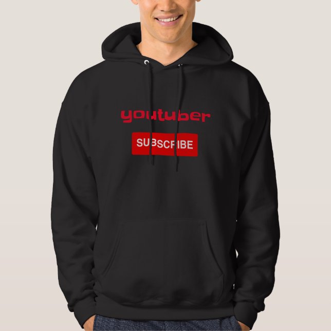 Youtuber Gamer Hoodie (Vorderseite)