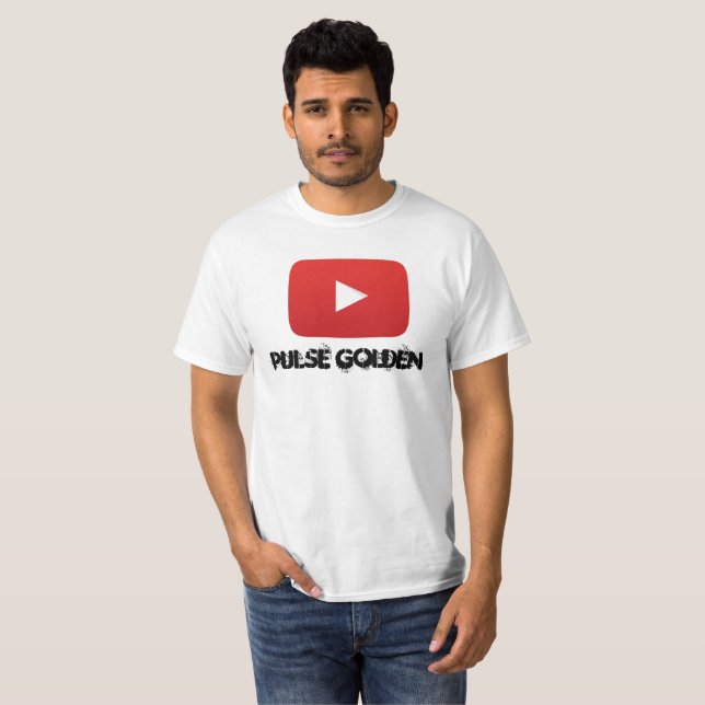 youtuber Impuls golden T-Shirt (Vorne ganz)