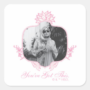 You've Got This - The White Lotus Quadratischer Aufkleber