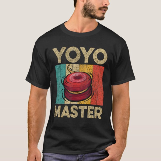 Yoyo Master  Vintage Yoyo T-Shirt (Vorderseite)
