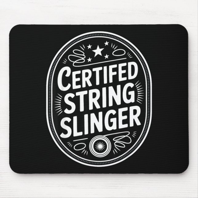 Yoyo Player Vintage Yo-yo  Mousepad (Vorne)