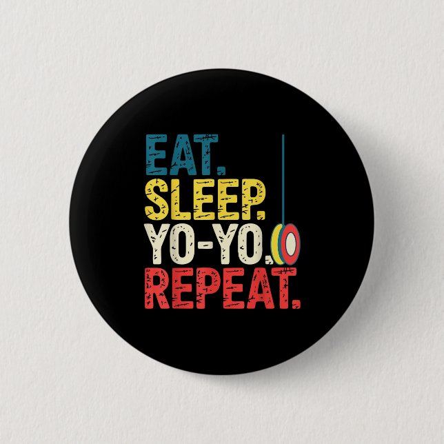 Yoyo Player Yo-yo Enthusiast  Button (Vorderseite)