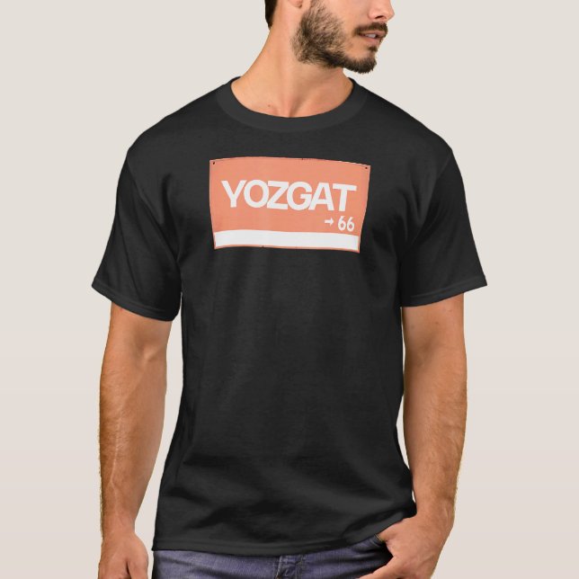 Yozgat 66 Türkische Stadt Türkisch T-Shirt (Vorderseite)
