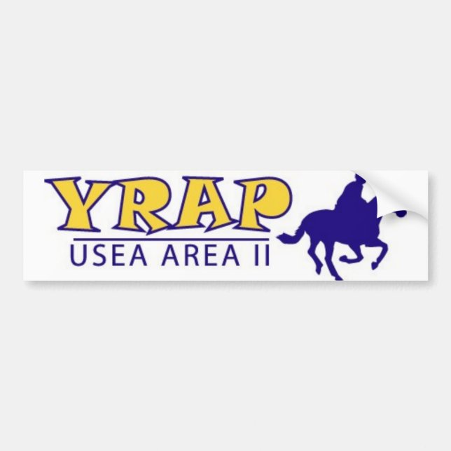 YRAP Logo-Autoaufkleber Autoaufkleber (Vorne)